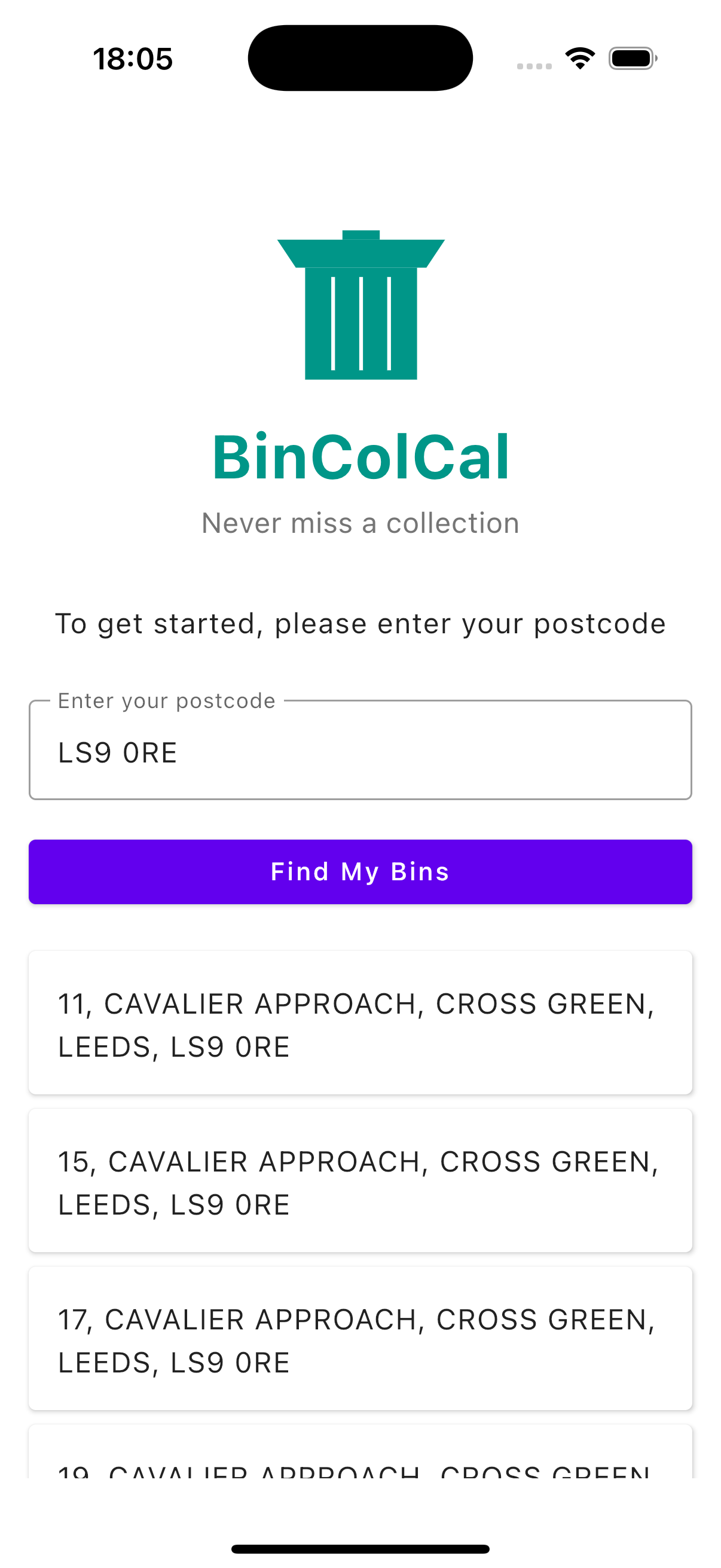 Bincolcal Screenshot 1