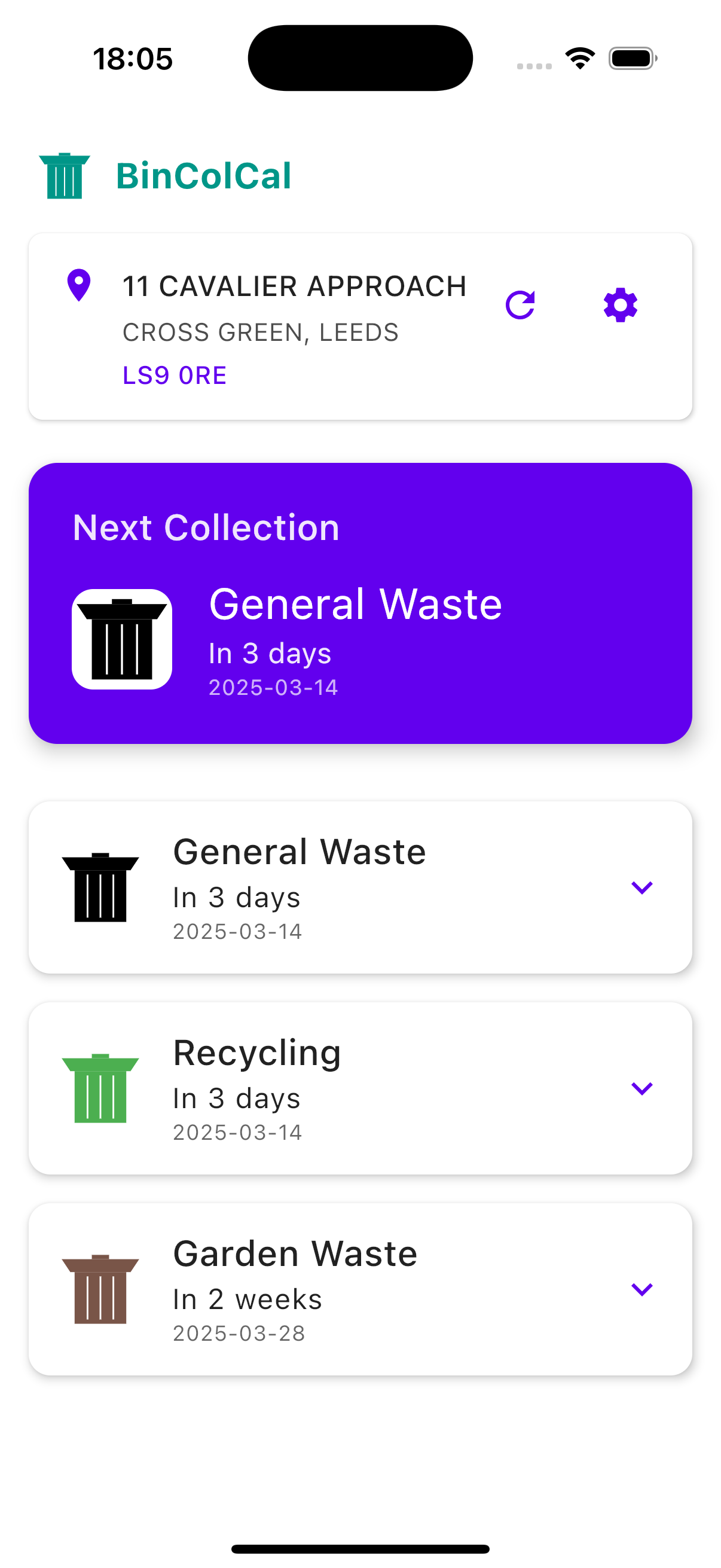 Bincolcal Screenshot 2